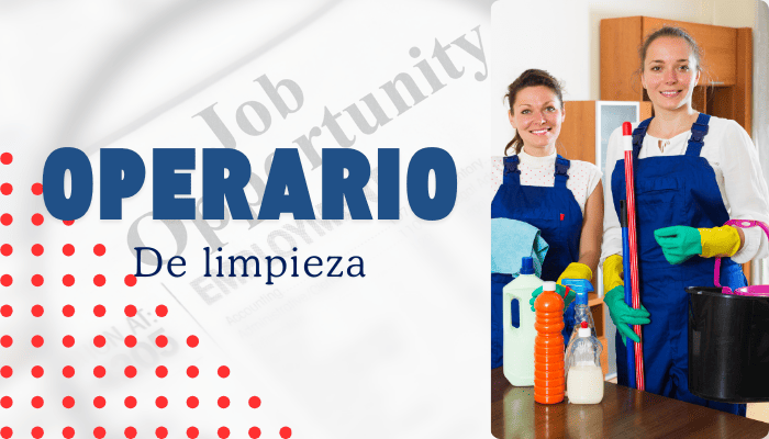 Operario de Limpieza